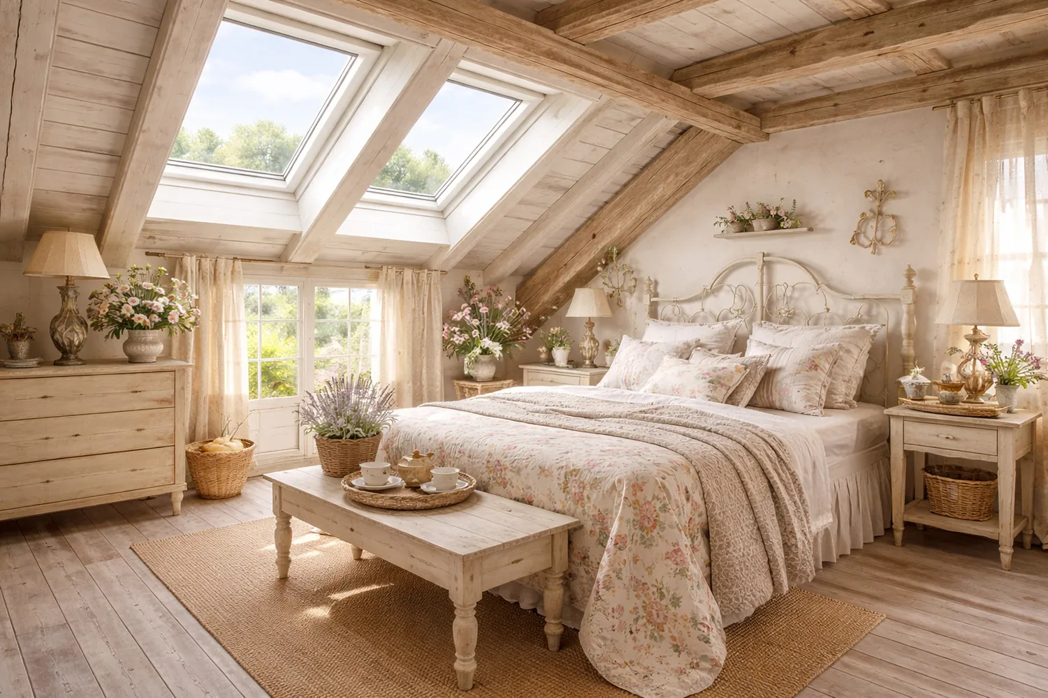 Skylights in Provence: A Contemporary French Interior