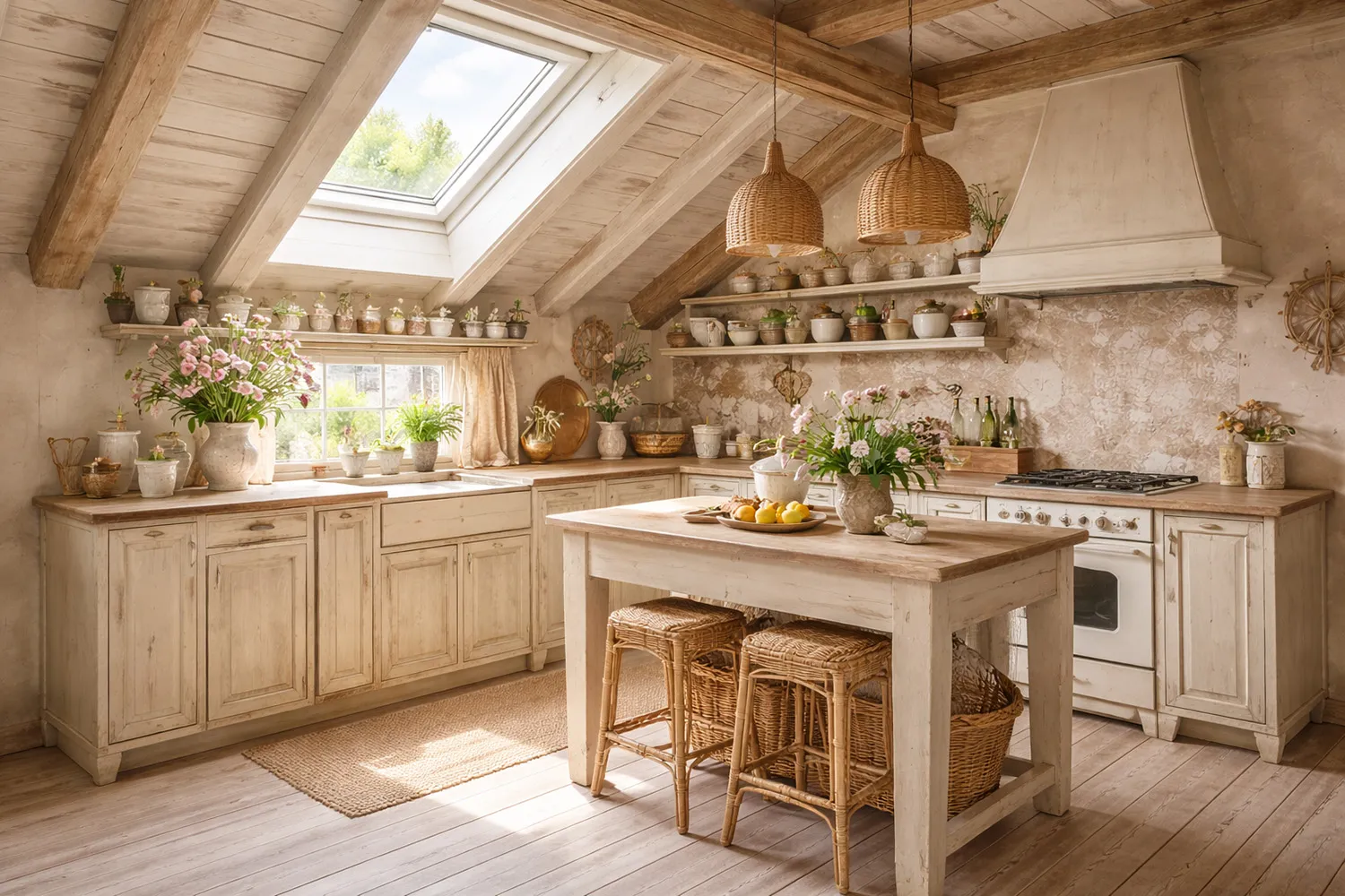 Skylights in Provence: A Contemporary French Interior