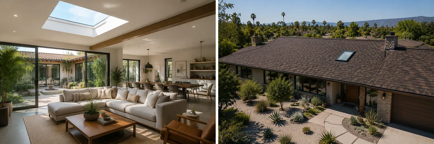 VELUX Skylight for Ranch-Style Homes in Orange County