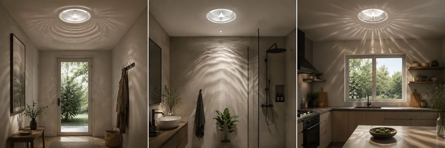 Decorative Diffusers for Sun Tunnels: Soft, Even Light