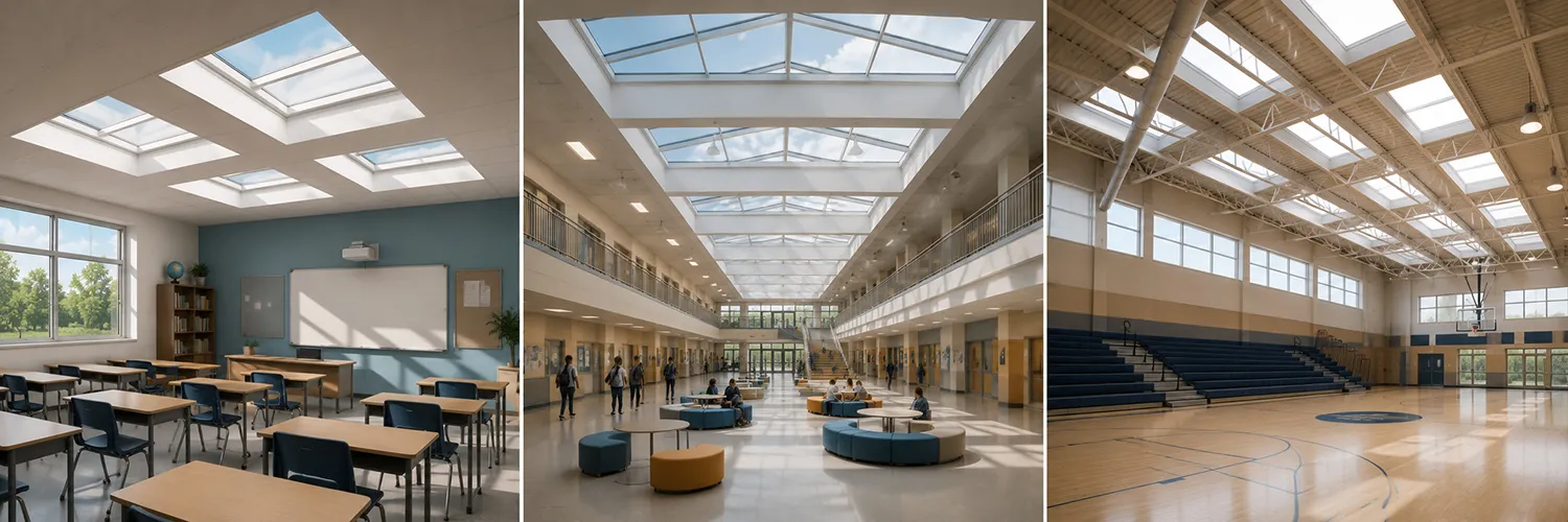 Skylights for Schools and Educational Facilities
