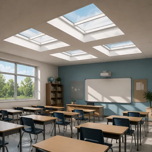 Skylights for Schools and Educational Facilities