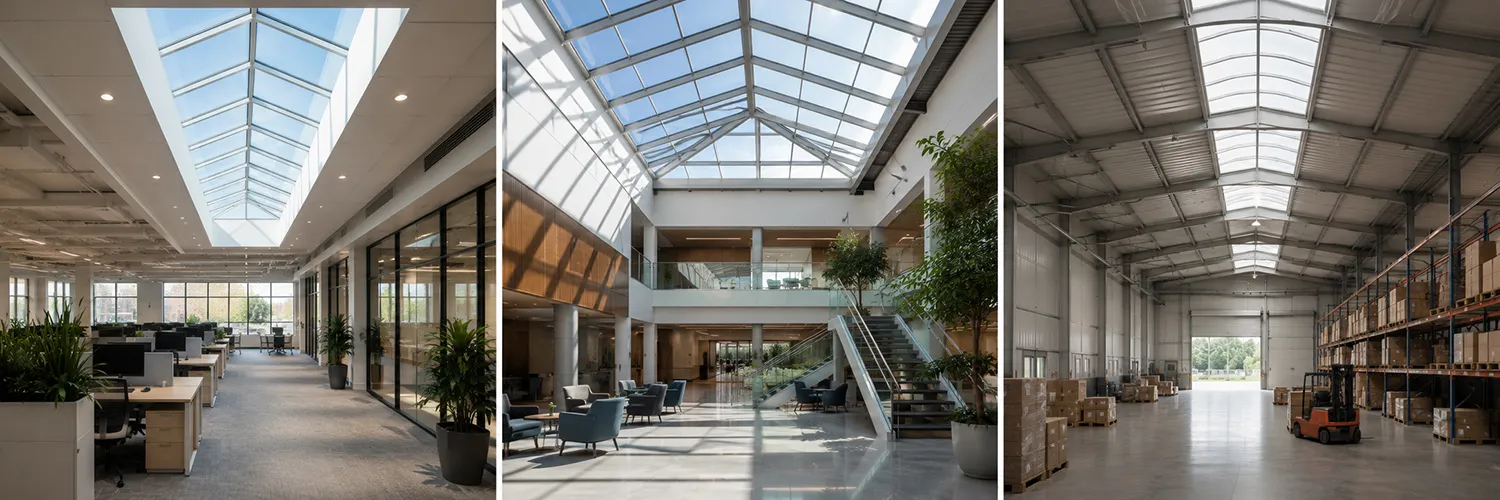 Energy-Efficient Skylights for Commercial Buildings