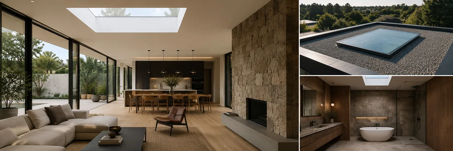 Skylights and Flat Roofs