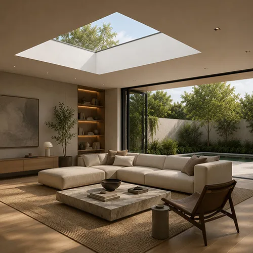 Skylights and Flat Roofs: Light as the Foundation of Space
