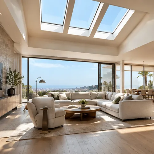 Skylights in Contemporary Luxury Homes