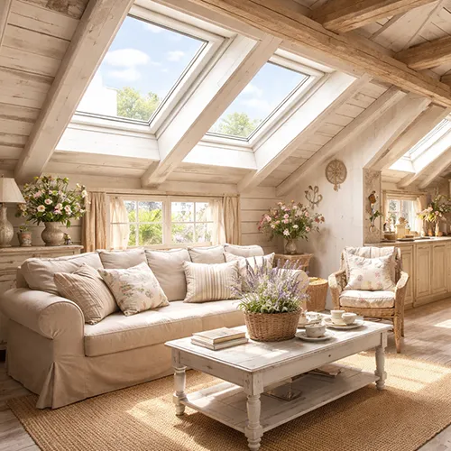 Skylights in Provence: A Contemporary French Interior
