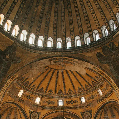 Skylights in Islamic and Byzantine Architecture