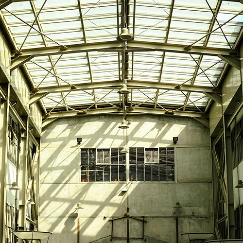 Skylights in Industrial Spaces, England & U.S., 19th Century