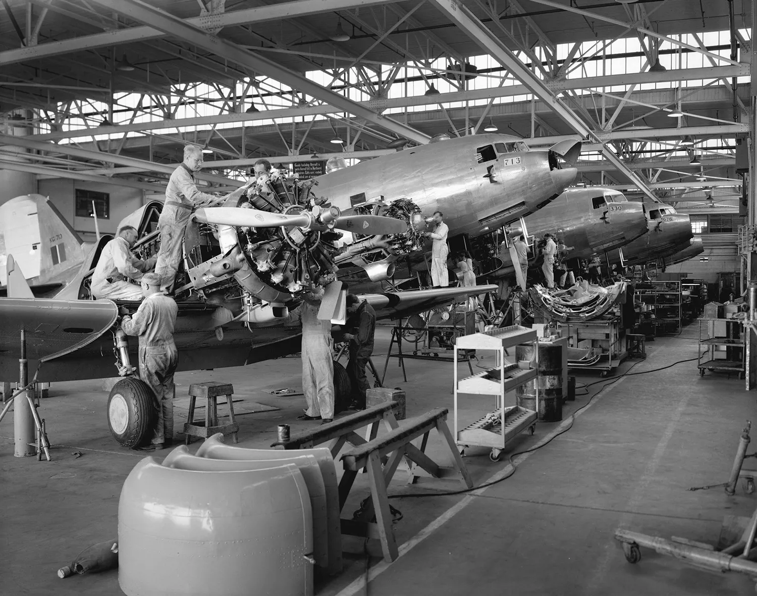 North West Industries Airplane Plant Edmonton, Alberta