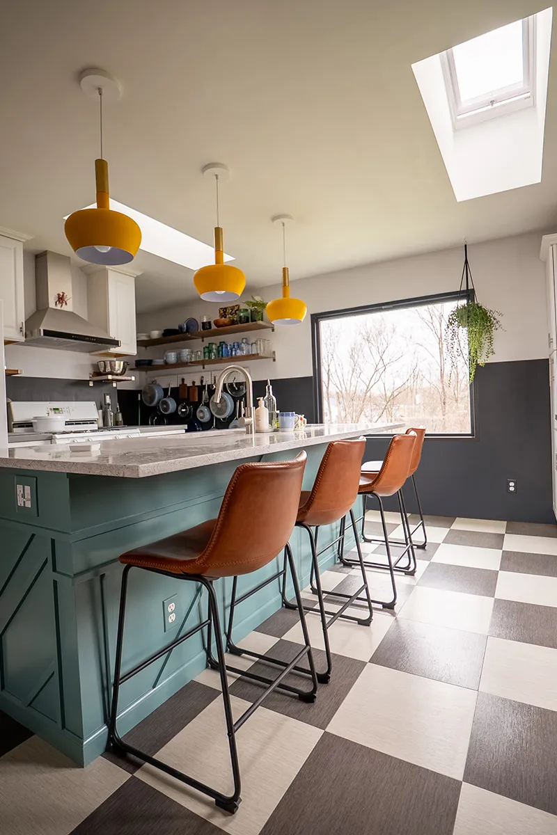 Before and After Velux Skylight Gallery