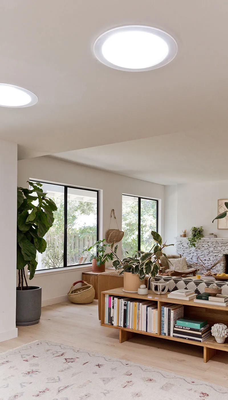 Before and After Velux Sun Tunnels Gallery
